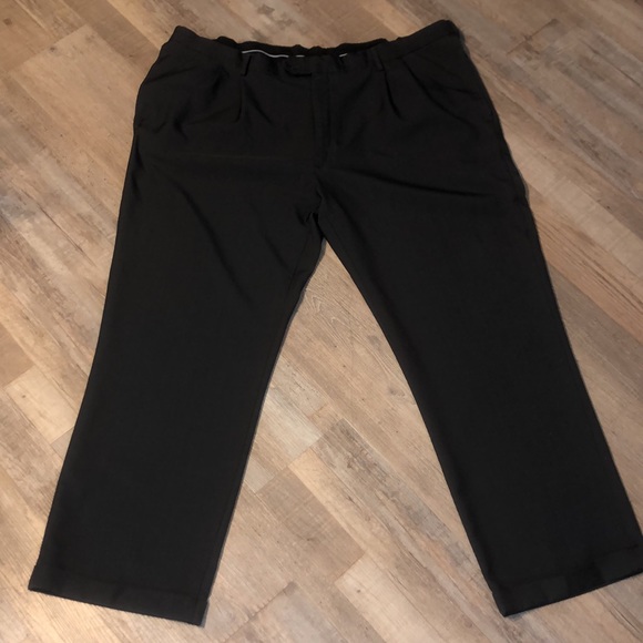 Haggar Dark Grey Men Dress Pants 44x30 - Picture 2 of 8